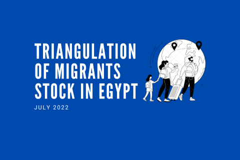 Triangulation of Migrants Stock in Egypt - July 2022 
